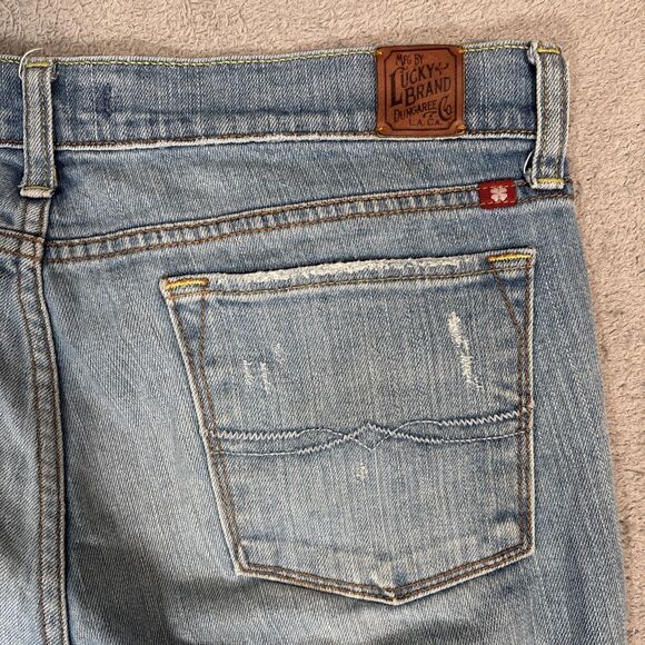 Lucky Brand Legend Jeans Women’s Size 12/31 Sister New Zoe Boot Selvedge Grunge - Picture 15 of 15